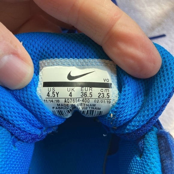 Nike Alpha Fastflex Youth Cleats youth size 4.5Y - Picture 4 of 6